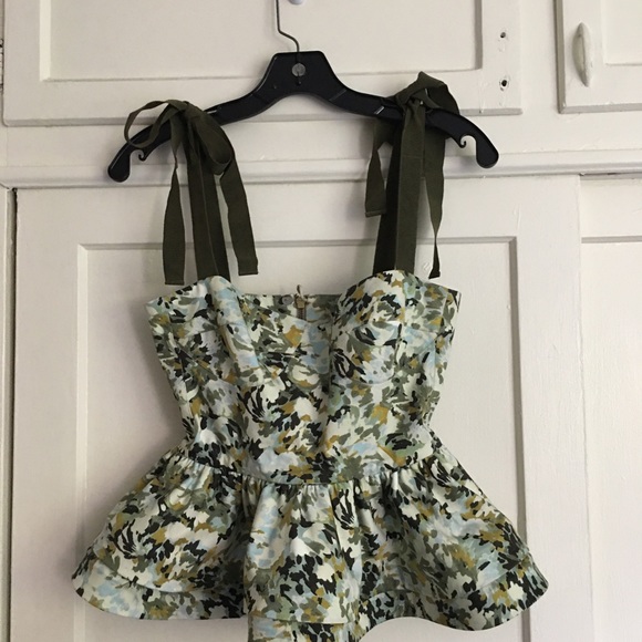 Silvia Tcherassi Junquillo floral peplum TOP - Picture 6 of 16